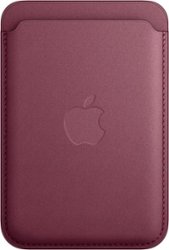 Apple - iPhone FineWoven Wallet with MagSafe - Mulberry - Front_Zoom