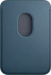 Apple - iPhone FineWoven Wallet with MagSafe - Pacific Blue - Angle_Zoom