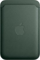 Apple - iPhone FineWoven Wallet with MagSafe - Evergreen - Front_Zoom