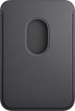 Apple - iPhone FineWoven Wallet with MagSafe - Black