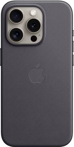 Apple iPhone 15 Pro FineWoven Case with MagSafe Black MT4H3ZM/A Apple iPhone 15 Pro FineWoven Case with MagSafe Black MT4H3ZM/A