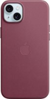 Apple - iPhone 15 Plus FineWoven Case with MagSafe - Mulberry - Front_Zoom