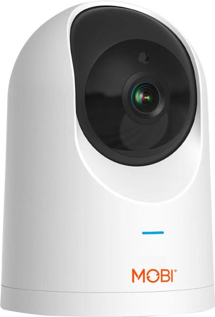 MOBI - Cam PRO HD 2Pk WiFi Pan & Tilt Video Baby Monitor w 2-Way Audio, Color Night Vision, & Cry Detection - White_1