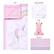 Alt View 11. Sammy & Lou - 4pc Crib Bedding Set - Sweet Unicorn.