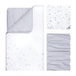 Trend Lab - 3pc Crib Bedding Set - Sprinkle Stars - Front_Zoom