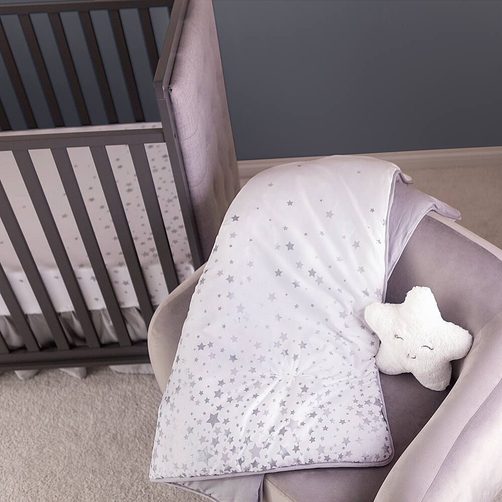 Revamp Trend Lab - Sprinkle Stars 3-Piece Crib Bedding Set - Image 6