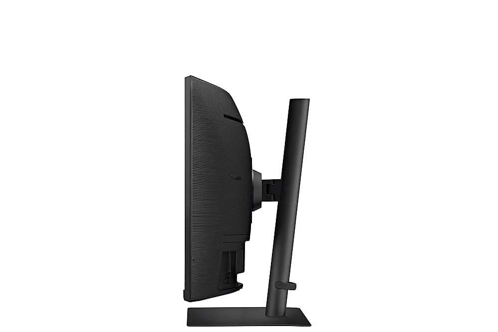 Alt View 15. Samsung - ViewFinity S65UA 34" LED Curved Ultra-WQHD FreeSync Monitor with HDR10 (USB Type-C, HDMI, DisplayPort, LAN, USB) - Black.