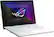 Angle. ASUS - ROG Zephyrus G14 14” 165Hz Gaming Laptop QHD- AMD Ryzen 9 with 16GB Memory-NVIDIA GeForce RTX 4060-512GB SSD - Moonlight White.