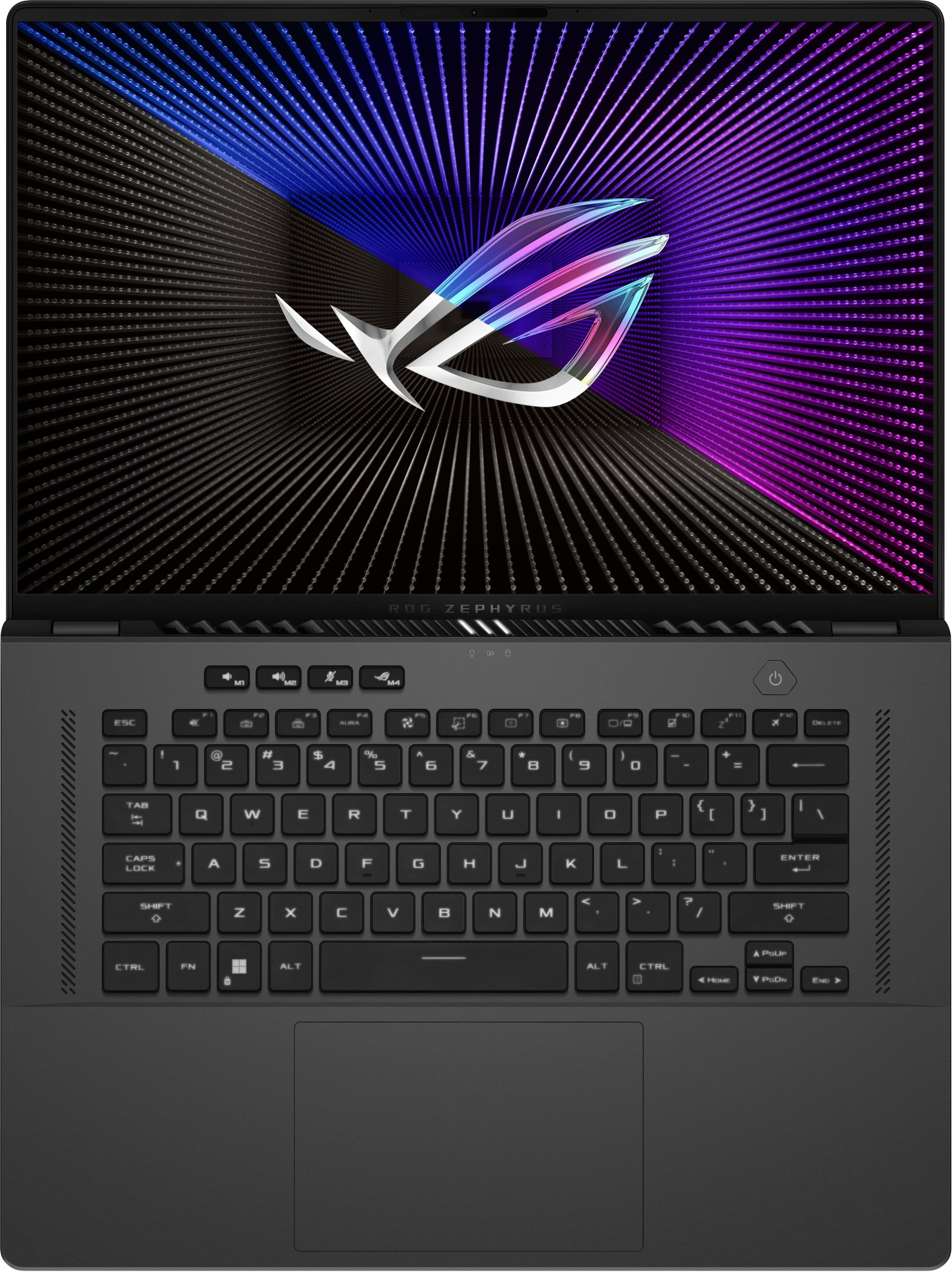 Alt View 11. ASUS - ROG Zephyrus G16 16" 165Hz Gaming Laptop FHD-Intel 13th Gen Core i7 with 16GB Memory-NVIDIA GeForce RTX 4060-512GB SSD - Eclipse Gray.