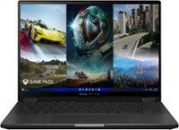 ASUS - ROG Flow X13 13.4" Touchscreen Gaming Laptop 1920 x 1200 FHD AMD Ryzen 9 with 16GB Memory - 512GB SSD - Off Black - Front_Zoom