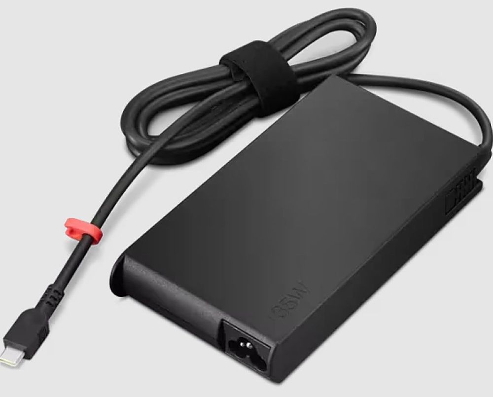 Lenovo ThinkPad 135W 1m USB Type C-to-AC for ThinkPad devices Black  4X21H27800 - Best Buy