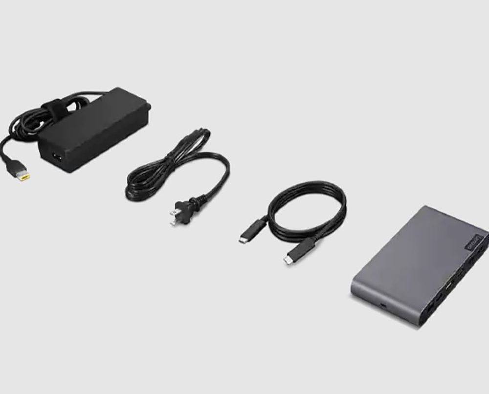 Lenovo USB-C Universal Business Docking Station Storm Gray 40B30090US -  Best Buy