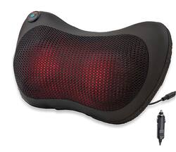 NuvoMed Shiatsu Lumbar & Neck Massage Pillow Black SLM-6/0110 - Best Buy NuvoMed Shiatsu Lumbar & Neck Massage Pillow Black SLM-6/0110 - Best Buy