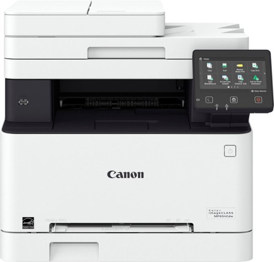 Canon imageCLASS MF654Cdw Wireless Color All-In-One Laser Printer White 5158C005 Best Buy