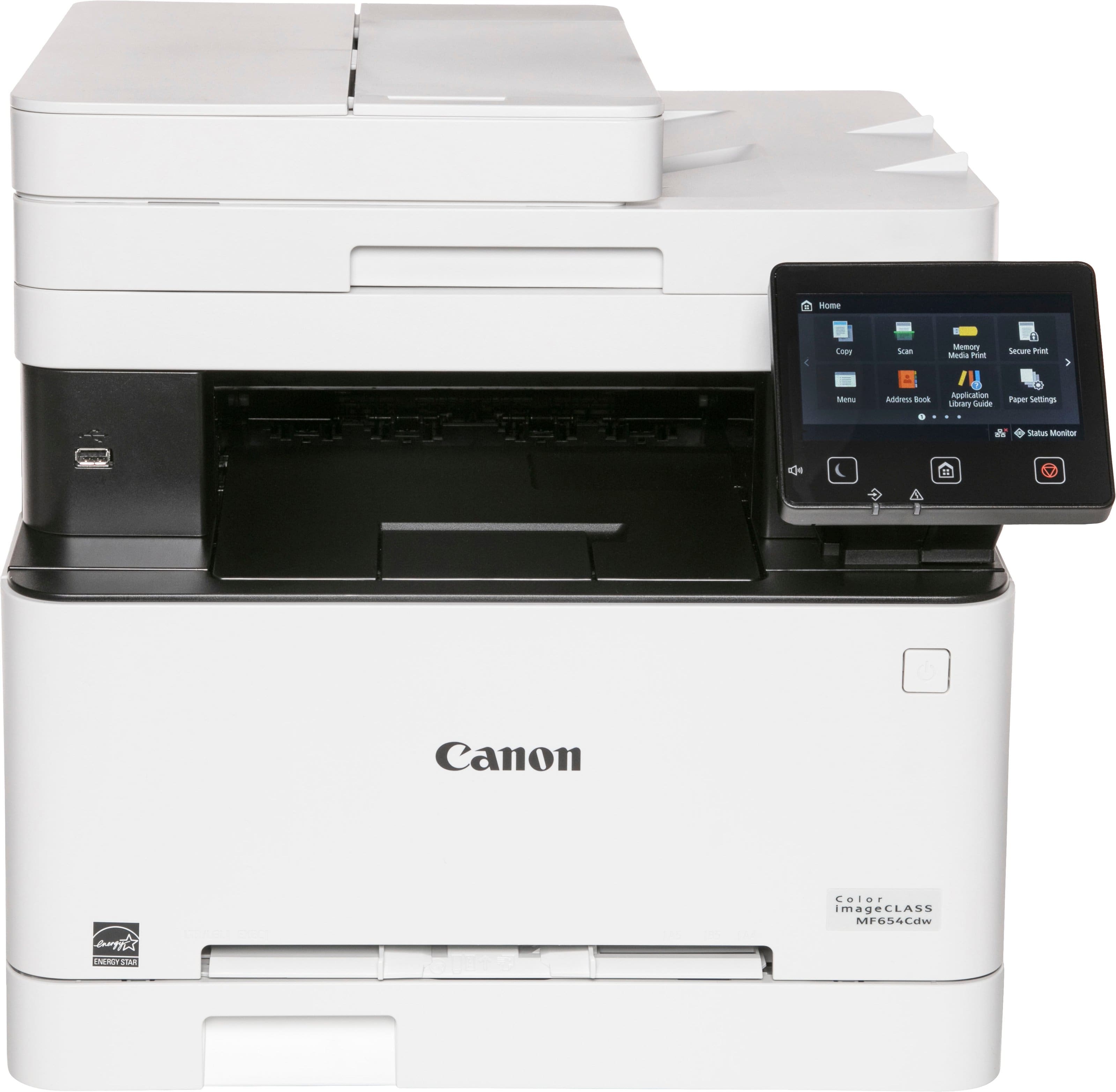 Alt View 11. Canon - imageCLASS MF654Cdw Wireless Color All-In-One Laser Printer - White.