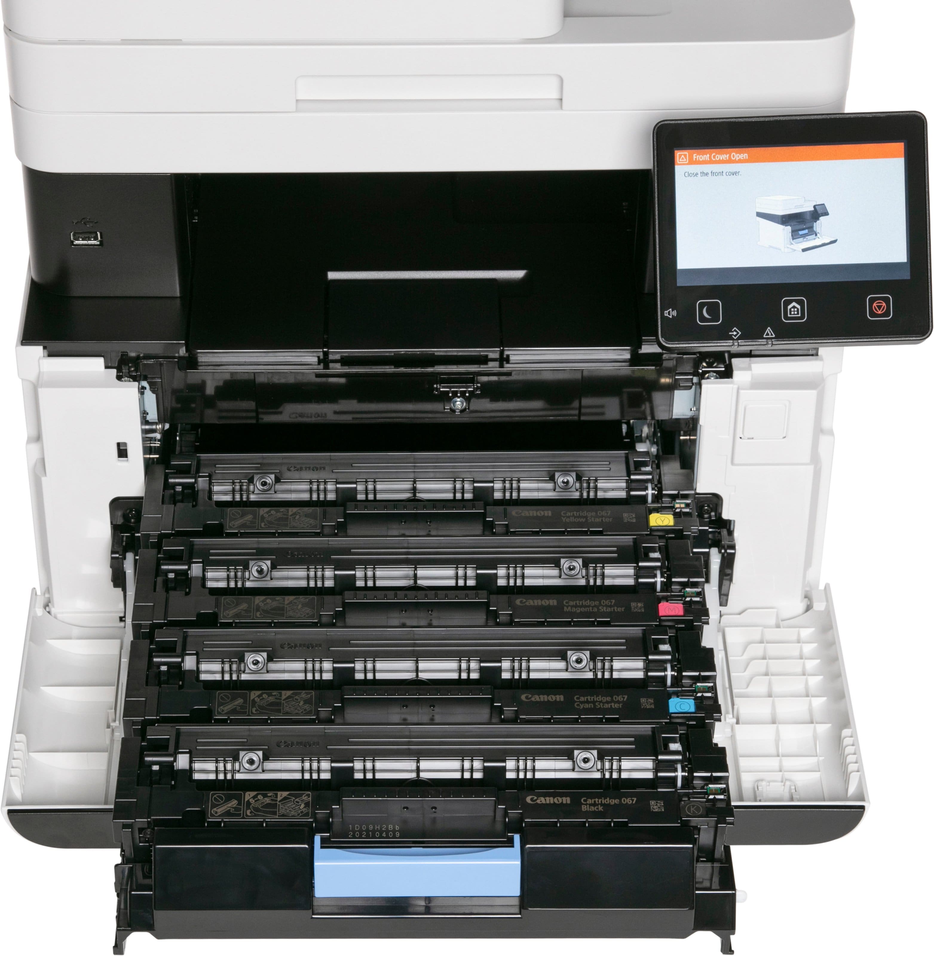 Alt View 16. Canon - imageCLASS MF654Cdw Wireless Color All-In-One Laser Printer - White.