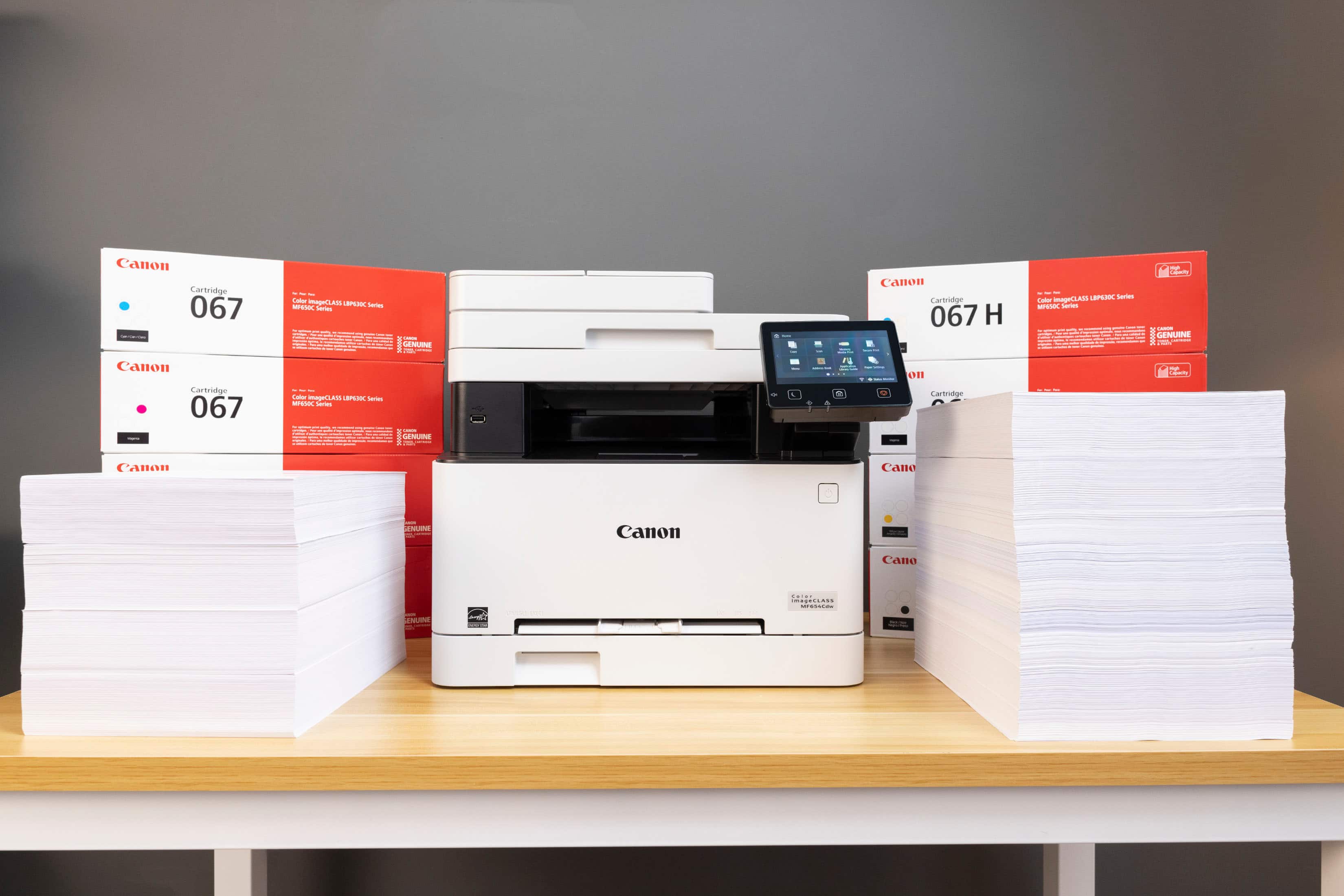 Alt View 22. Canon - imageCLASS MF654Cdw Wireless Color All-In-One Laser Printer - White.