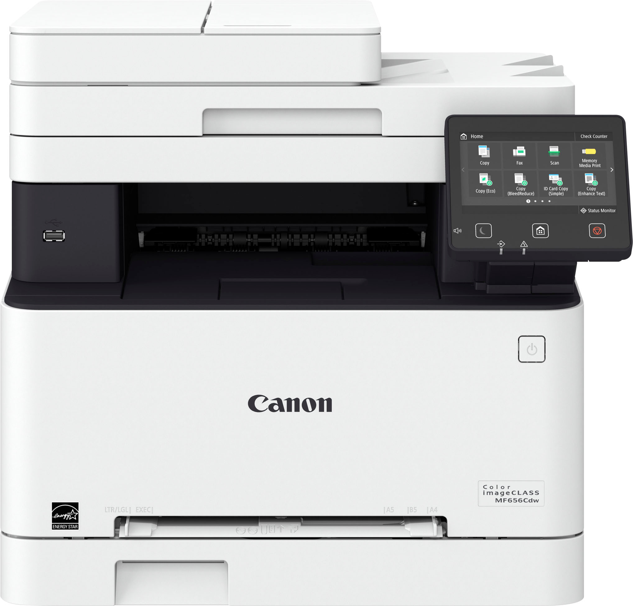 Canon imageCLASS MF656Cdw Wireless Color Laser Printer with Fax White 5158C002 Best Buy