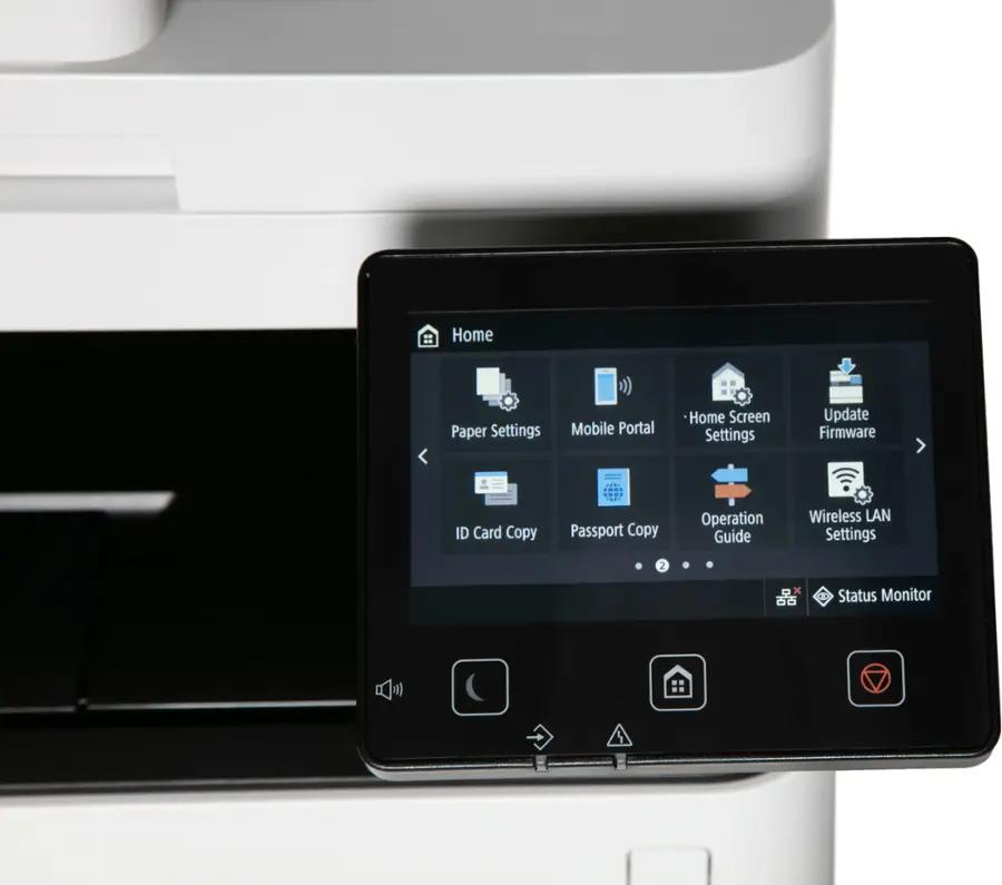Alt View 21. Canon - imageCLASS MF656Cdw Wireless Color All-In-One Laser Printer with Fax - White.