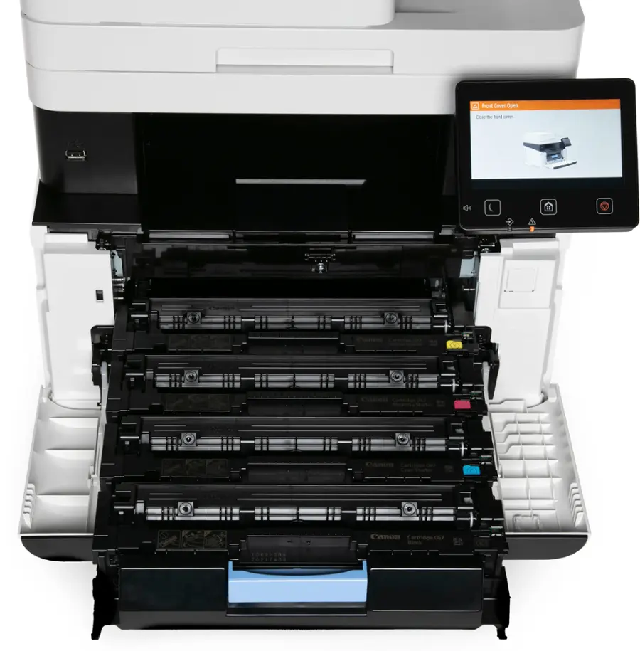 Alt View 22. Canon - imageCLASS MF656Cdw Wireless Color All-In-One Laser Printer with Fax - White.