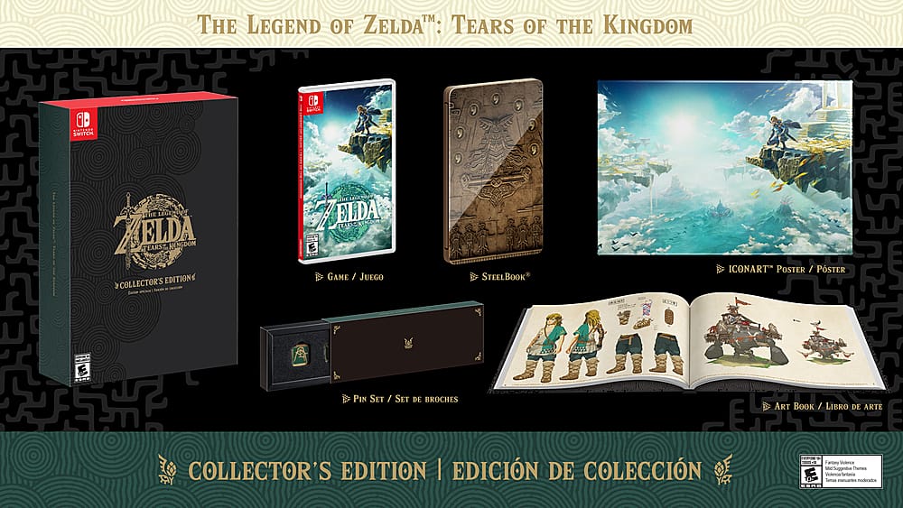 Nintendo Switch OLED The Legend of Zelda Tears of the Kingdom