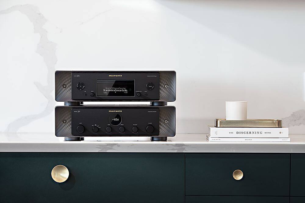 Alt View 15. Marantz - SACD 30N Network SACD/CD Player - Black.