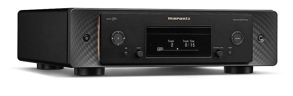 Left View: Marantz - SACD 30N Network SACD/CD Player - Black