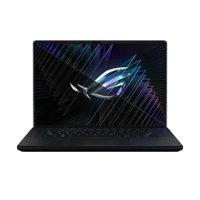 ASUS - ROG Zephyrus M16 16" 240Hz Gaming Laptop QHD - Intel 13th Gen Core i9 with 32GB Memory - NVIDIA GeForce RTX 4090-2TB SSD - Off Black - Front_Zoom