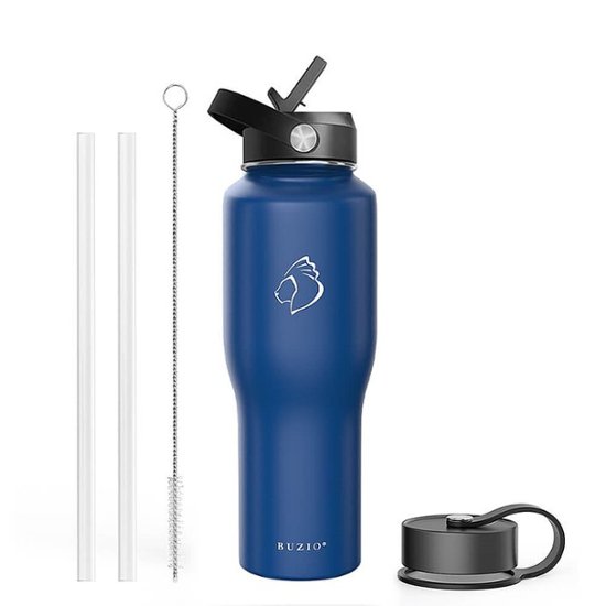 Takeya 32oz Actives Insulated Stainless Steel Water Bottle with Spout Lid -  Navy