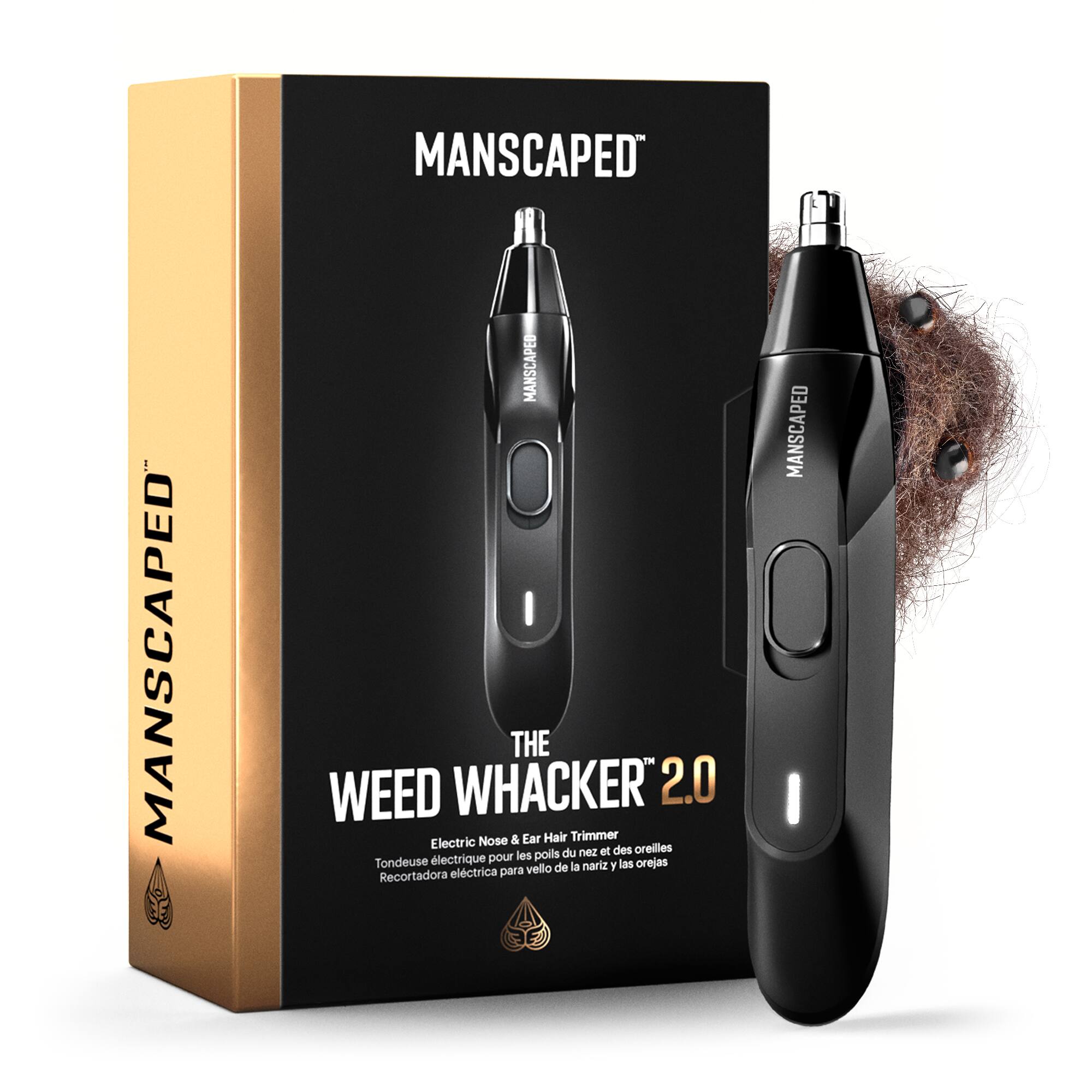 The Weed Whacker 2.0 nose and ear hair trimmer