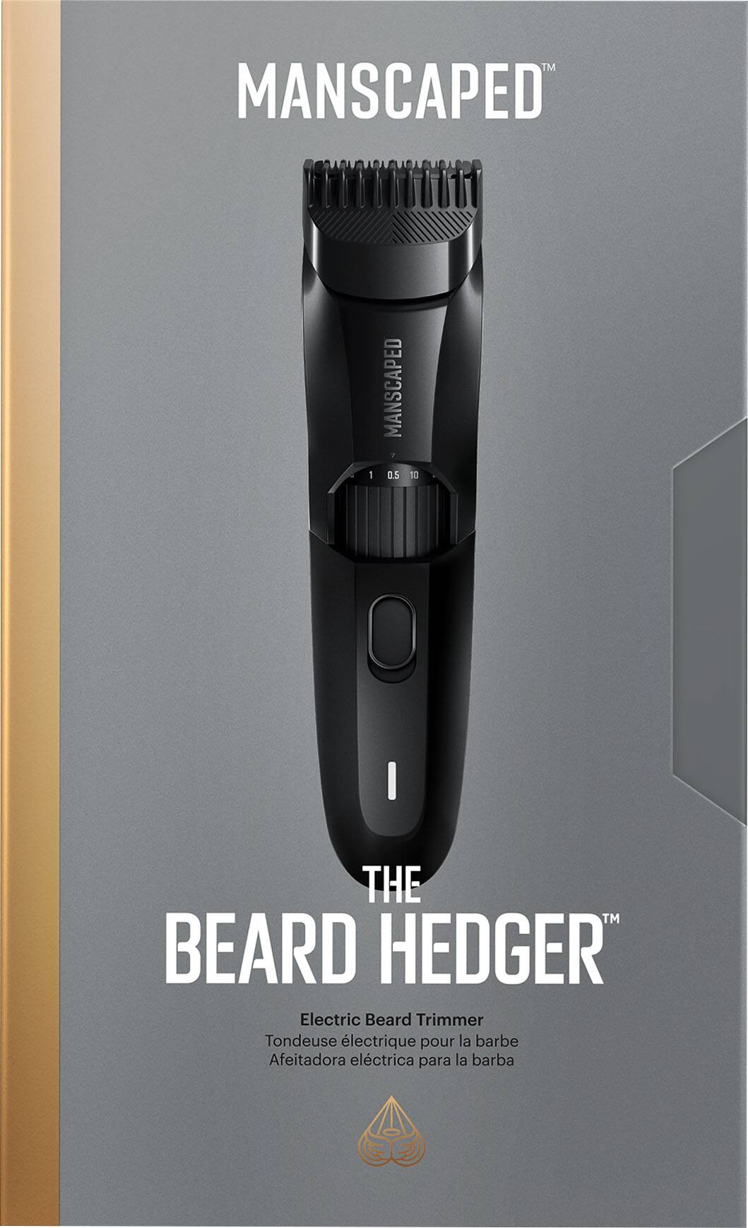 Angle. Manscaped - The Beard Hedger Rechargeable Wet/Dry Hair Trimmer - BLACK.
