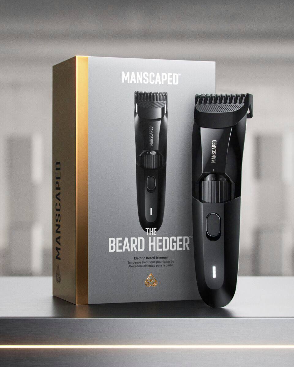 Alt View 12. Manscaped - The Beard Hedger Rechargeable Wet/Dry Hair Trimmer - BLACK.