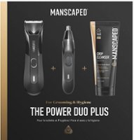 Manscaped - Power Duo Plus - Lawn Mower 4.0 and Weed Whacker 2.0 Hair Trimmers - Black - Angle_Zoom
