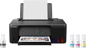 Canon - PIXMA MegaTank G1230 SuperTank Inkjet Printer - Black - Front_Zoom