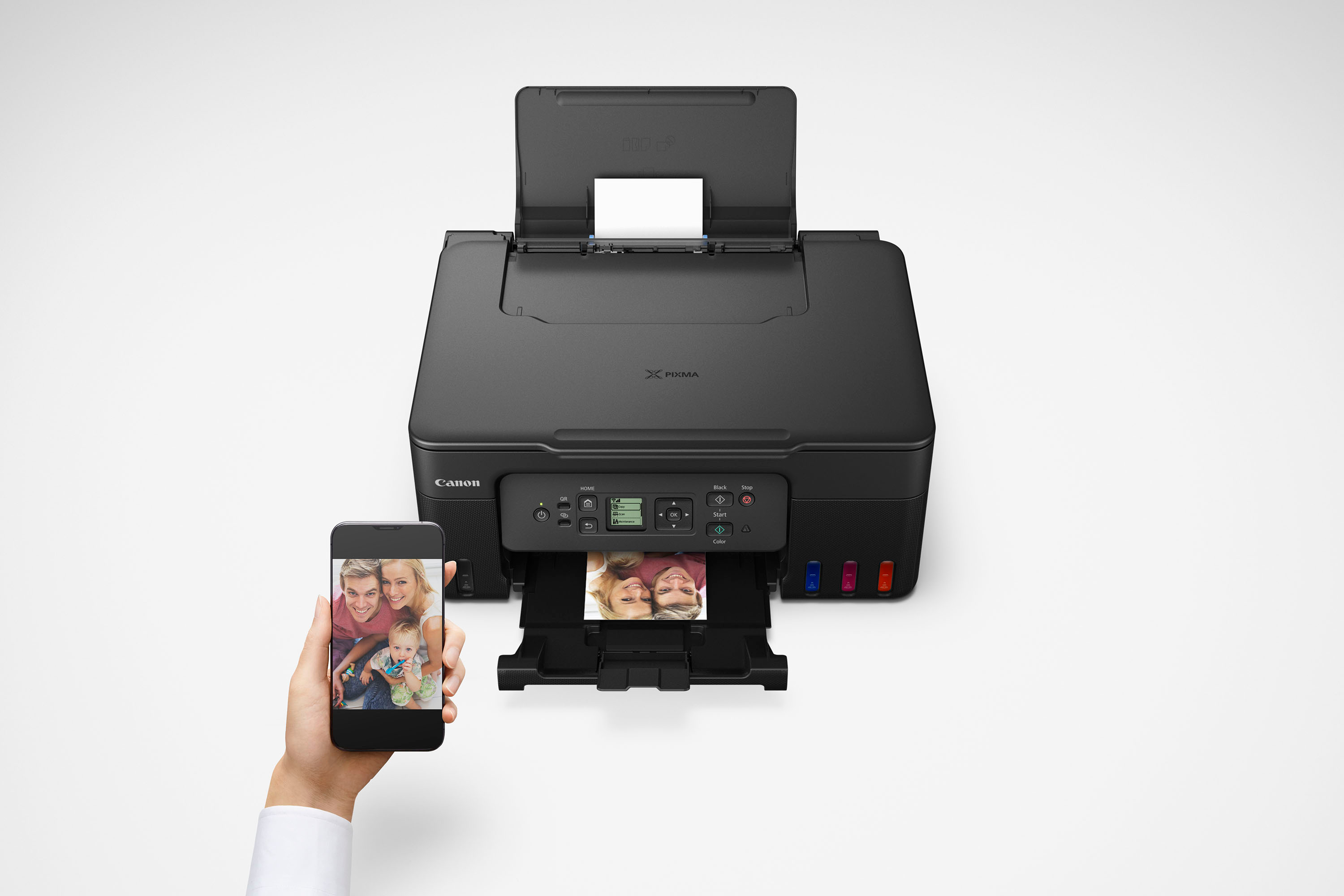 Canon PIXMA G3270 MegaTank Wireless Inkjet All In One Color Printer Black -  Office Depot