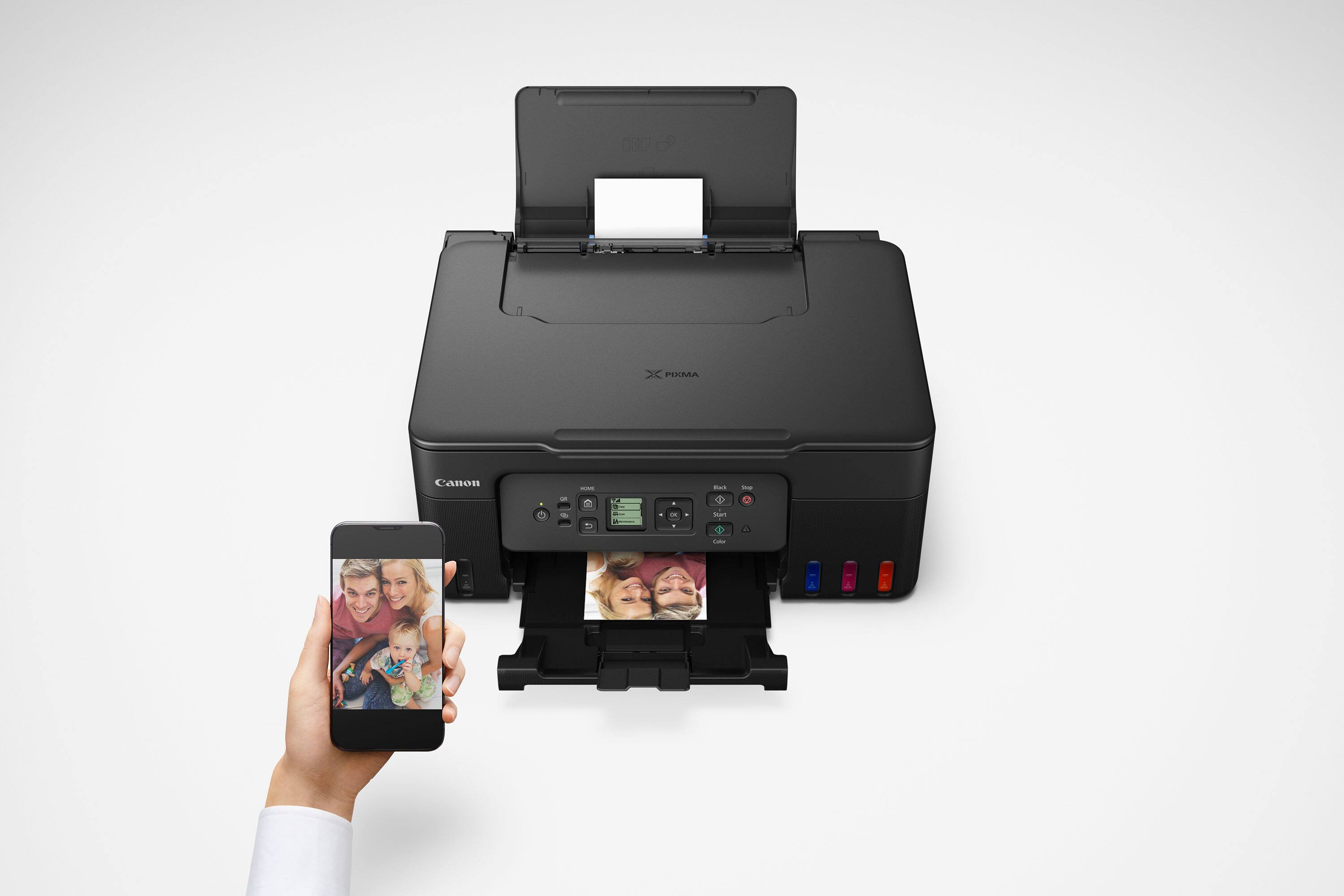 Alt View 18. Canon - PIXMA MegaTank G3270 Wireless All-In-One SuperTank Inkjet Printer - BLACK.