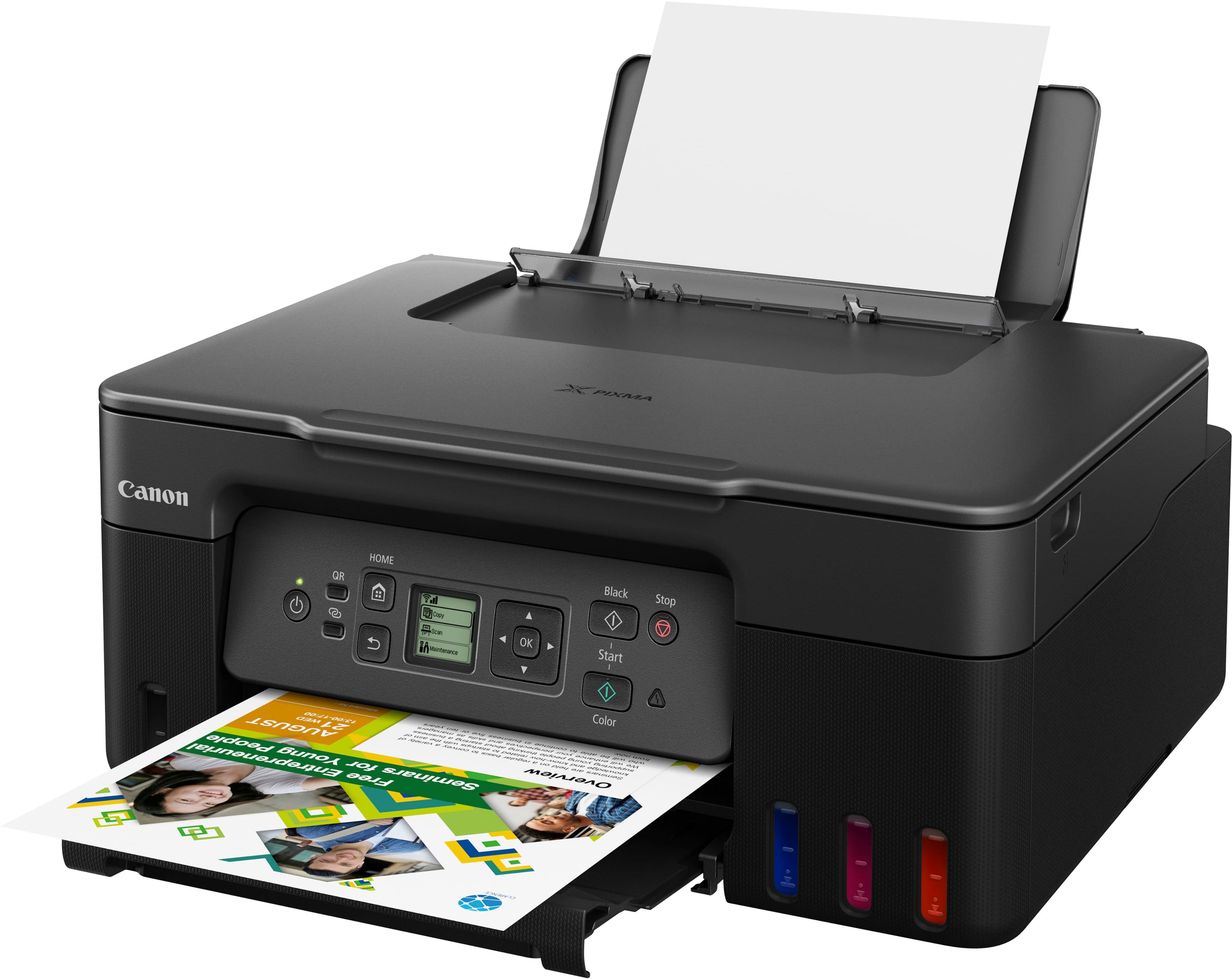 Alt View 11. Canon - PIXMA MegaTank G3270 Wireless All-In-One SuperTank Inkjet Printer - BLACK.