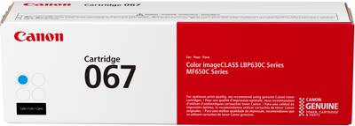 Canon Toner 067 Standard Capacity Toner Cartridge Cyan 5101C001 Canon Toner 067 Standard Capacity Toner Cartridge Cyan 5101C001