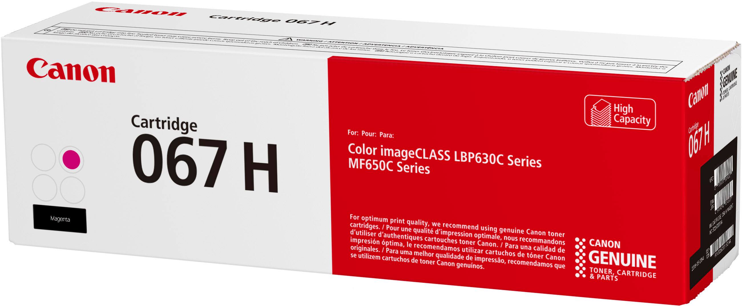 Alt View 11. Canon - Toner 067 XL High Yield Toner Cartridge - Magenta.