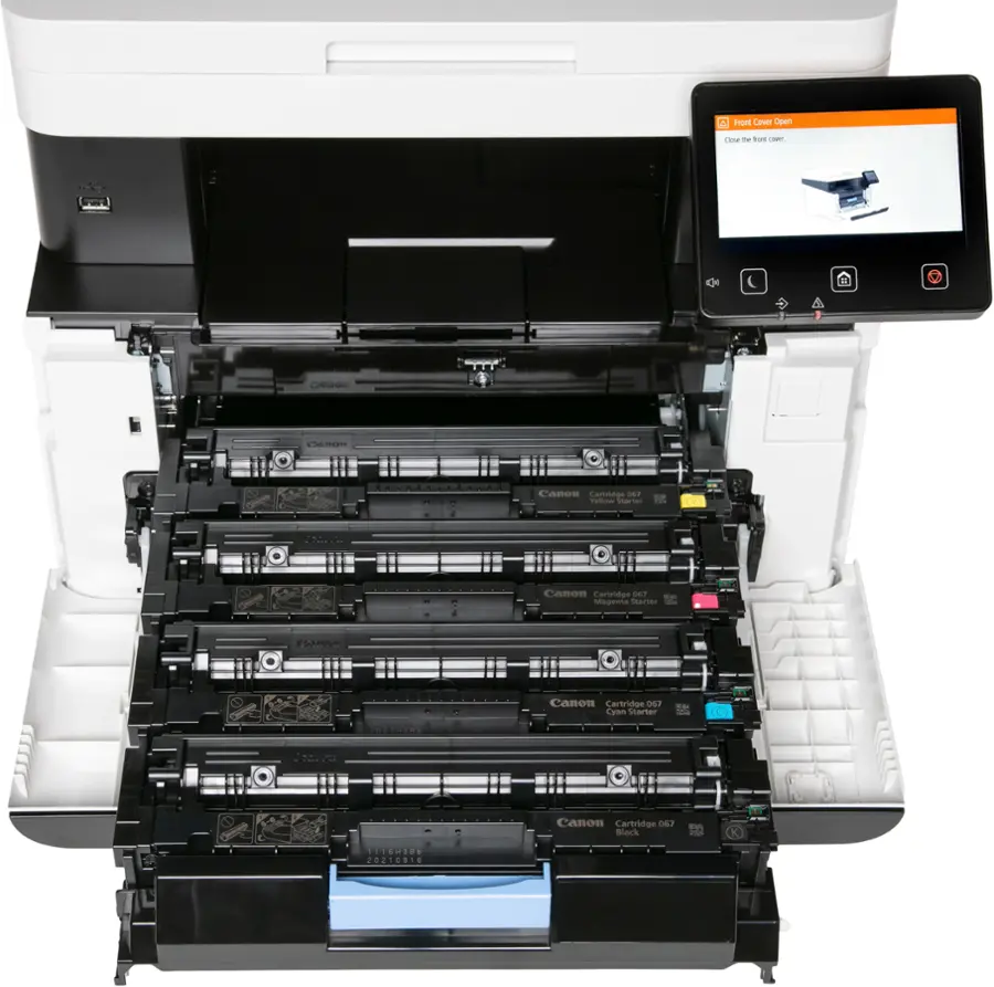Alt View 17. Canon - imageCLASS MF653Cdw Wireless Color All-In-One Laser Printer - White.