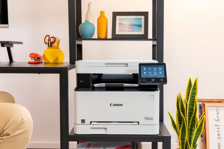 Alt View 19. Canon - imageCLASS MF653Cdw Wireless Color All-In-One Laser Printer - White.