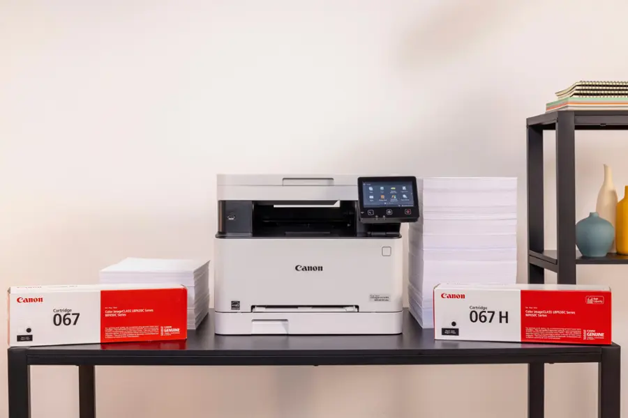 Alt View 20. Canon - imageCLASS MF653Cdw Wireless Color All-In-One Laser Printer - White.