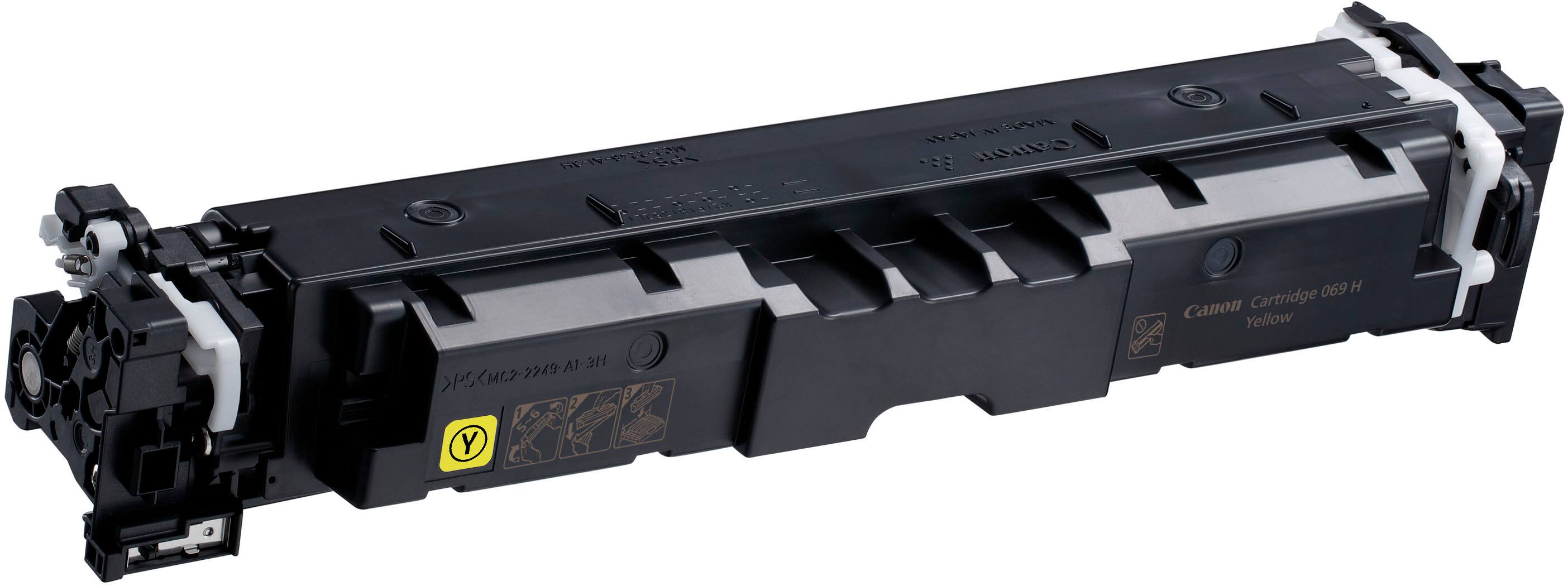 Alt View 13. Canon - Toner 069 XL High Yield Toner Cartridge - Yellow.