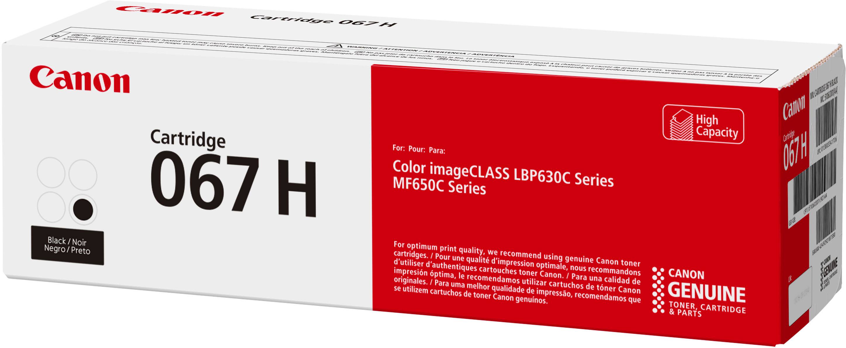 Alt View 11. Canon - Toner 067 XL High Yield Toner Cartridge - Black.