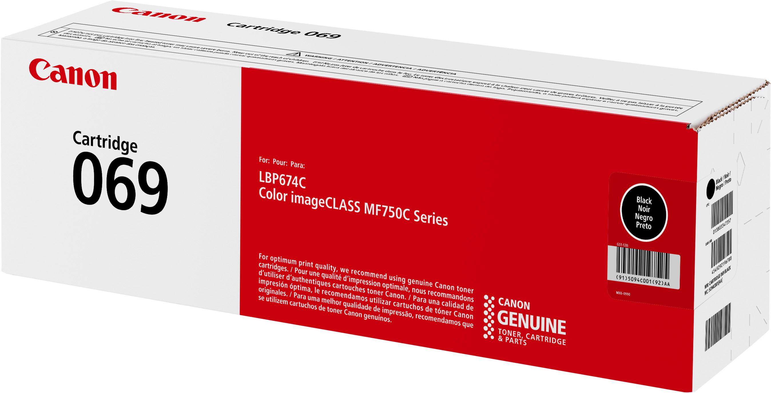 Alt View 11. Canon - Toner 069 Standard Capacity Toner Cartridge - Black.