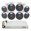 Swann - Enforcer 8 Channel 8 Cameras Indoor/Outdoor 1080P 1TB DVR Security System with Analytics
