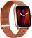 Back. Amazfit - Amazfit GTS 4 Smartwatch 44.45mm Aluminum Alloy - Brown.