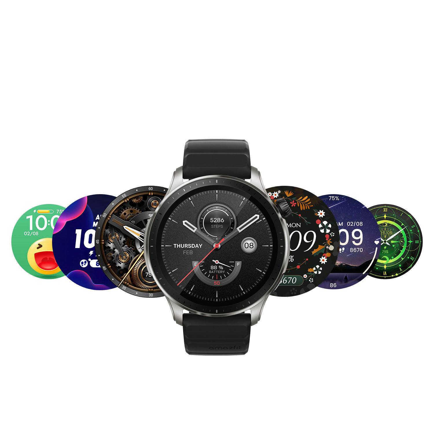 Best Buy: Amazfit GTR 4 Smartwatch 36.2mm Aluminum Alloy Brown W2166OV3N