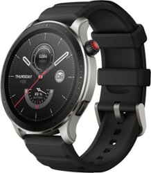 Amazfit GTR 4 Smartwatch - Black - Front_Zoom