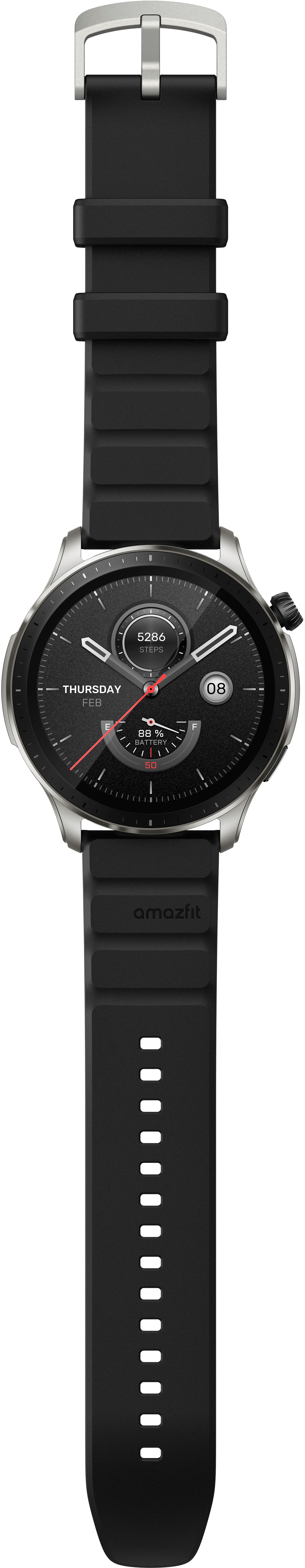 Best Buy: Amazfit GTR 4 Smartwatch 36.2mm Aluminum Alloy Gray